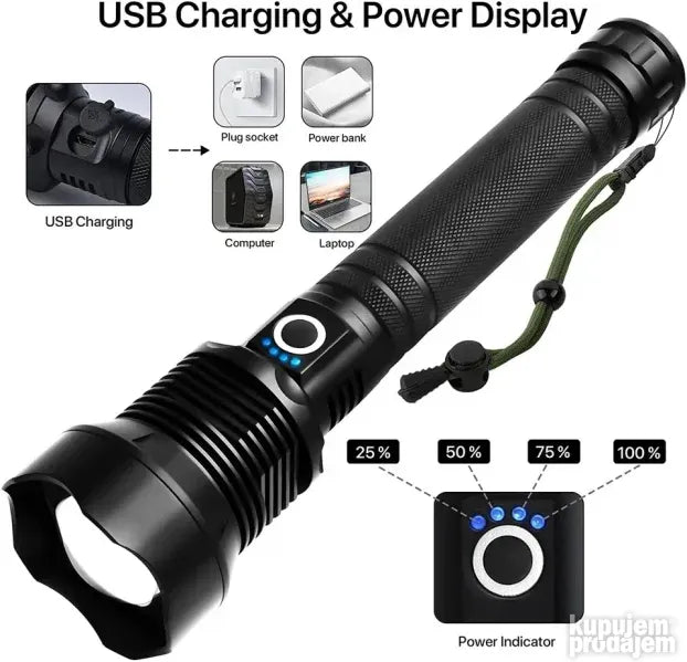 Veoma jaka baterijska lampa