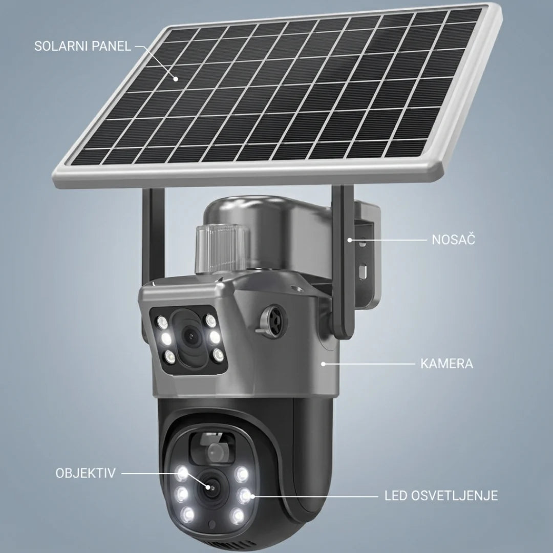Solarna Kamera 4G